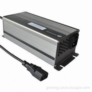 Battery Charger, 29.4V/10A for 24V 7S Lithium-ion Battery Pack, Input 100-240V AC, Frequency 50/60Hz
